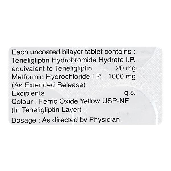 TENEPURE M 1000 Tablet 15's