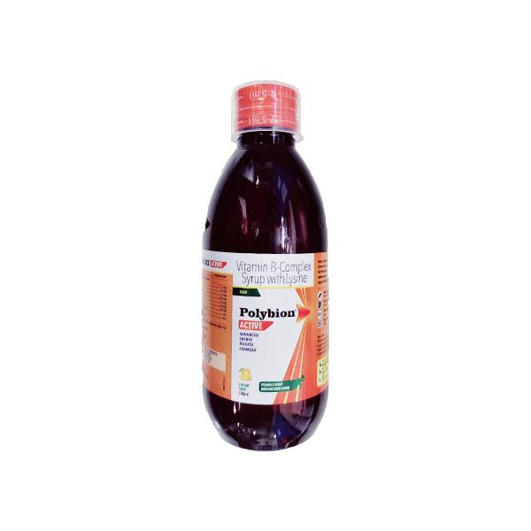 POLYBION ACTIVE SUGAR FREE MANGO FLAVOUR Syrup 150ml
