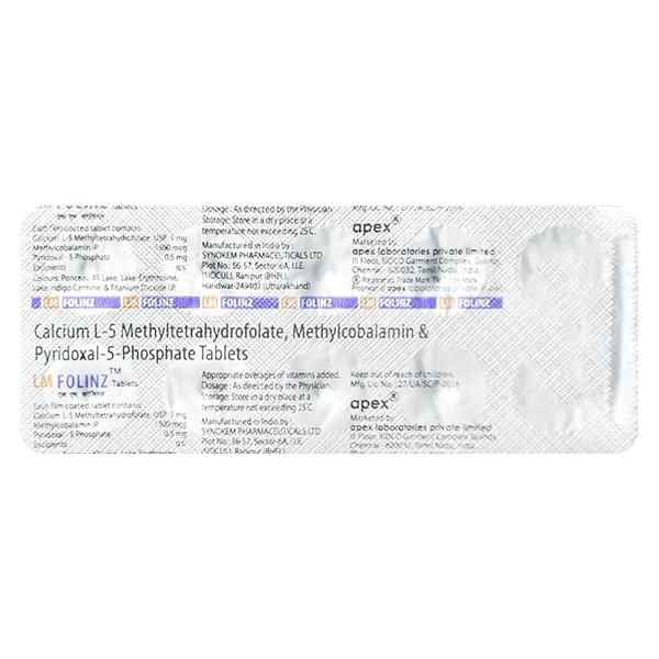 LM FOLINZ Tablet 10's