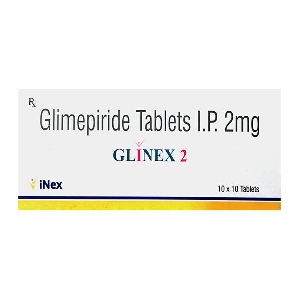 GLINEX 2mg Tablet 10's