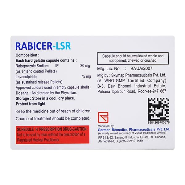 RABICER LSR Capsule 10's