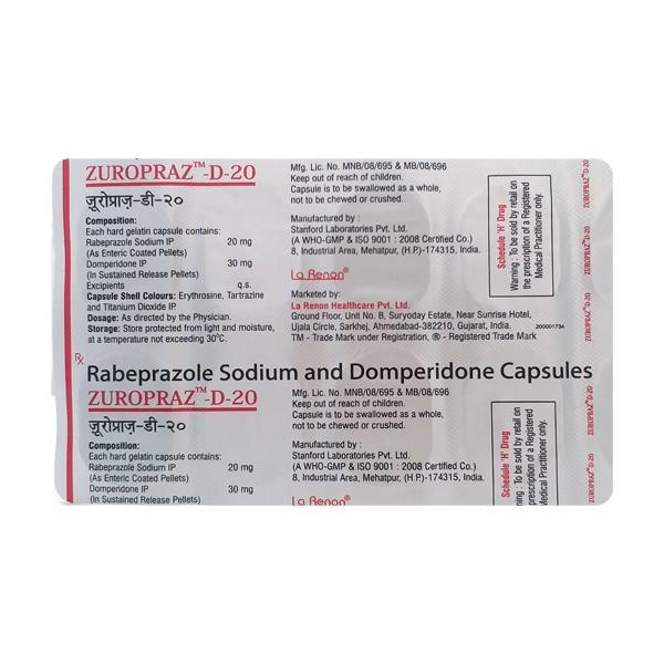 Zuropraz D Capsule 10'S