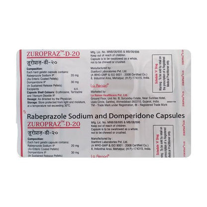 Zuropraz D Capsule 10'S