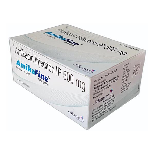 Amikafine 500mg Injection 1'S