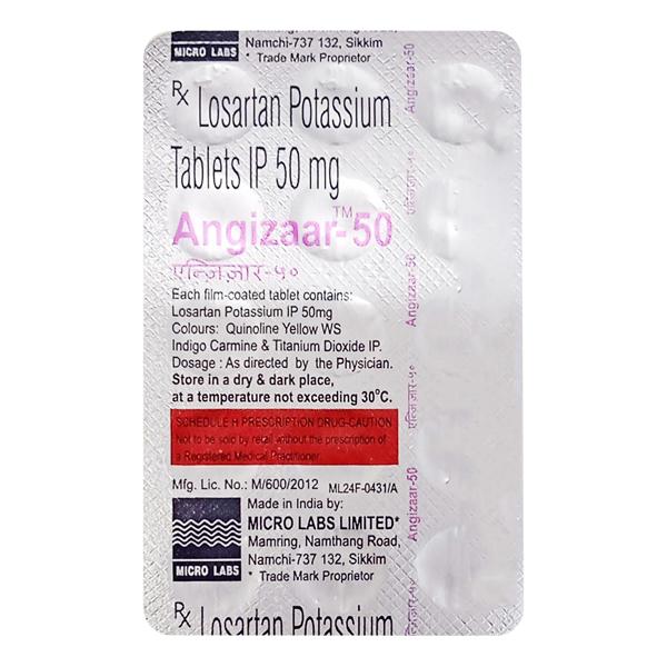 ANGIZAAR 50 Tablet 15's