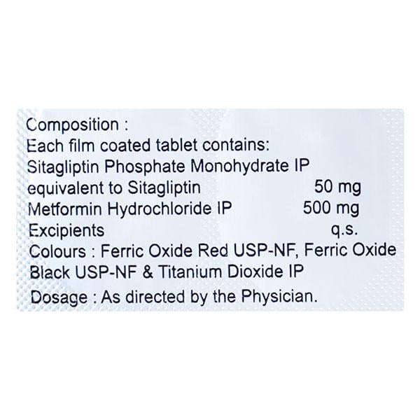 EMSITA M 50/500 Tablet 10's