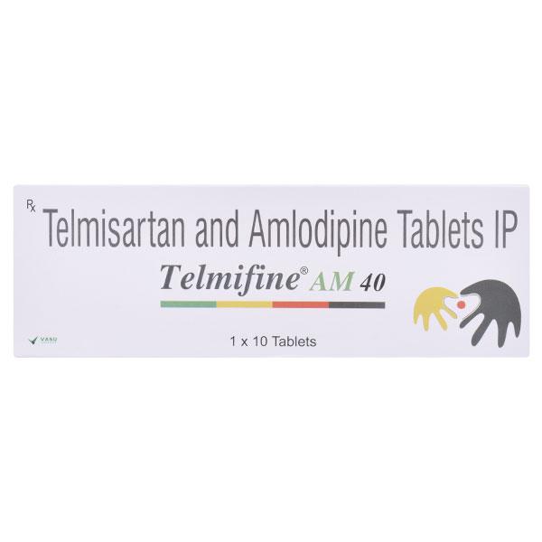 Telmifine AM 5mg/40mg Tablet 10'S