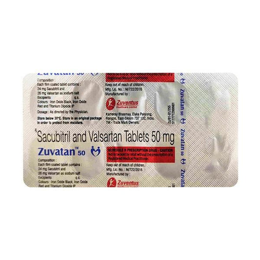 ZUVATAN 50 Tablet 10's