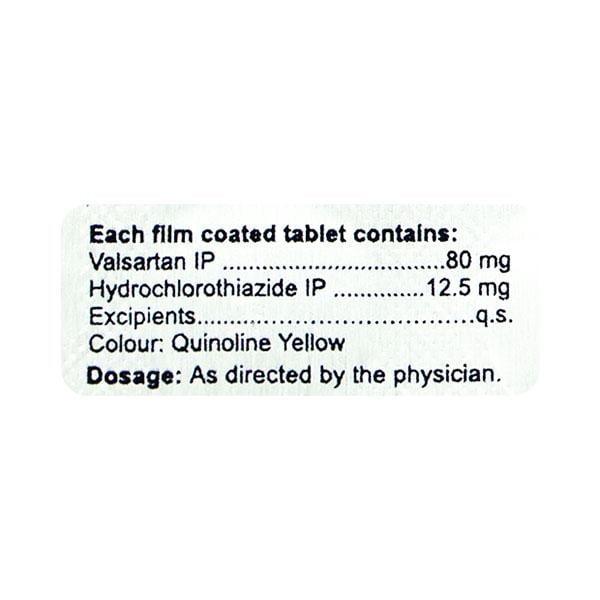 Valembic H 80/12.5mg Tablet 10'S