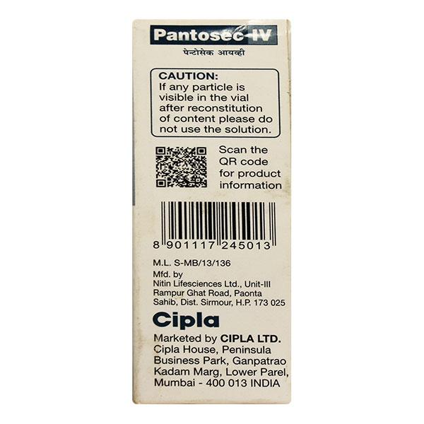 PANTOSEC IV Injection 1's