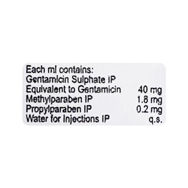 Biogaracin 80mg Injection 2ml