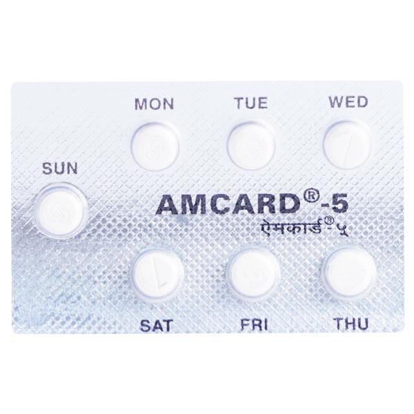 Amcard 5mg Tablet 7'S