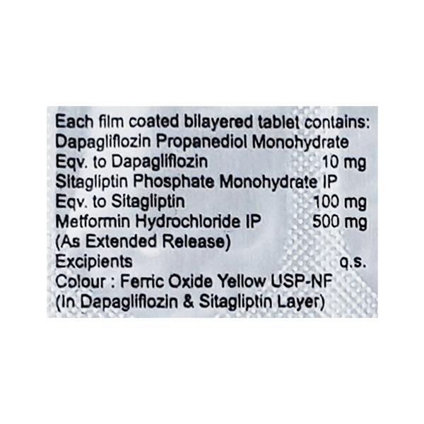 SGLTD TRIO 500 Tablet 10's