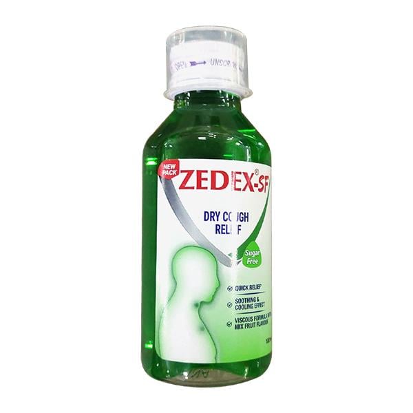 Zedex SF Sugar Free Cough Syrup 100ml