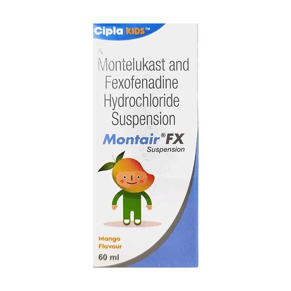 MONTAIR FX MANGO FLAVOUR Suspension 60ml
