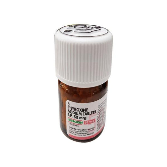 ELTROXIN 50mcg Tablet 120's