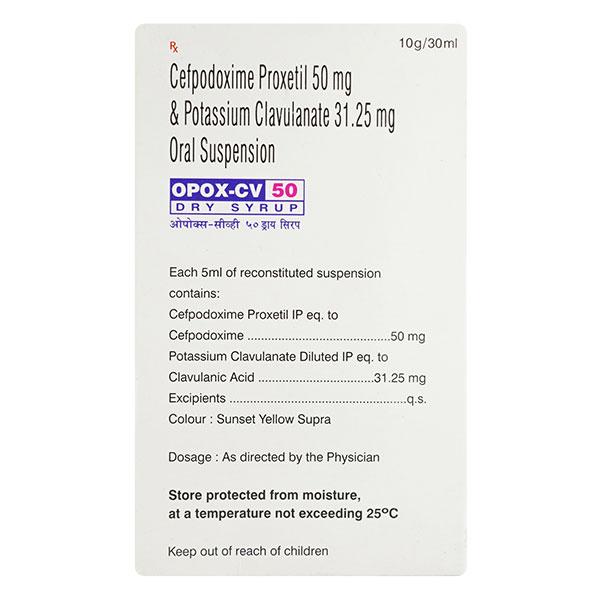 Opox CV 50mg Dry Syrup 30ml