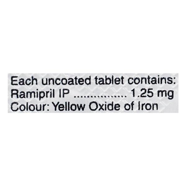 Ramipres 1.25mg Tablet 10'S