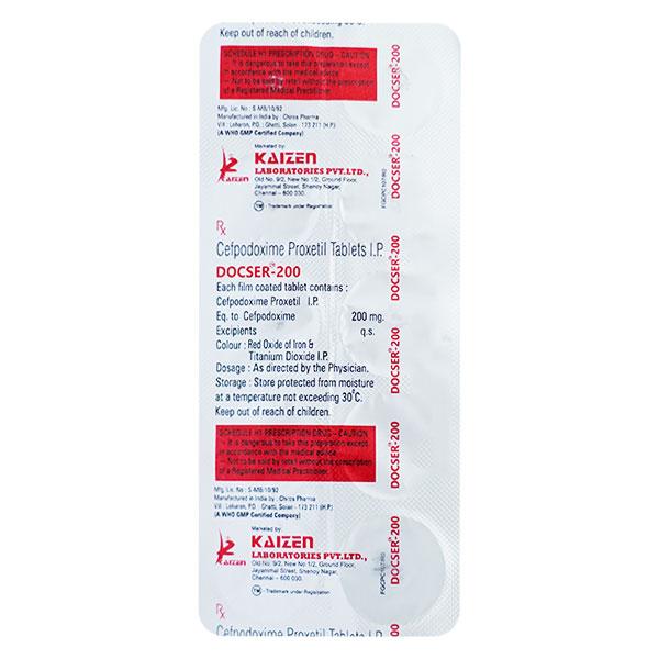 Docser 200mg Tablet 10'S
