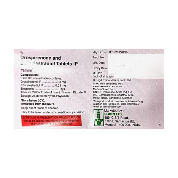 Yamini Tablet 21'S