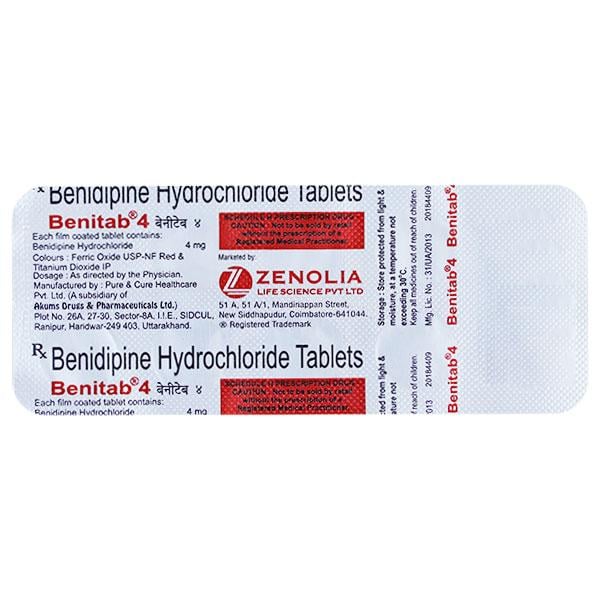 BENITAB 4 Tablet 10's