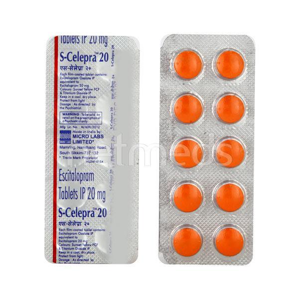 S Celepra 20mg Tablet 10'S