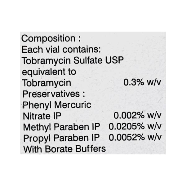 TOBACIN EYE/EAR DROPS 5ML