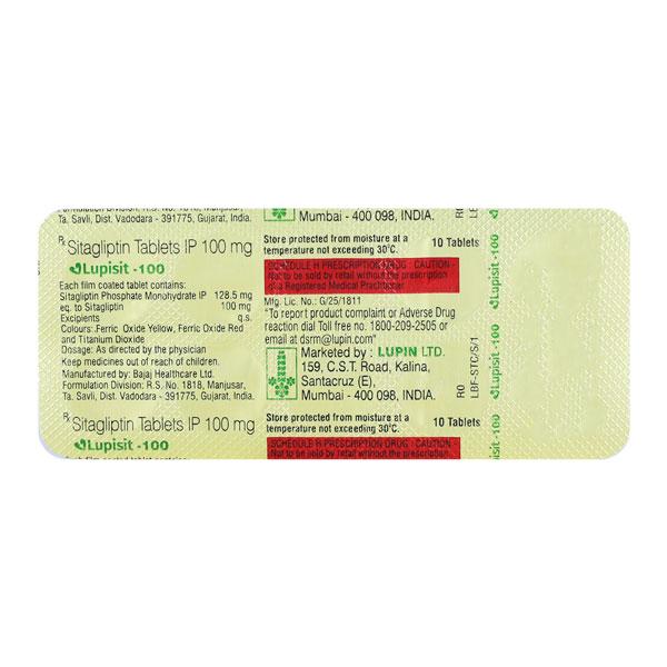 LUPISIT 100 Tablet 10's