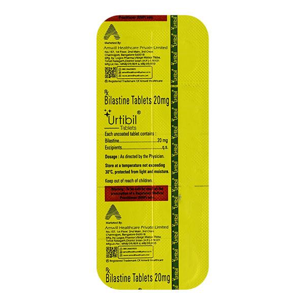 URTIBIL 20mg Tablet 10's