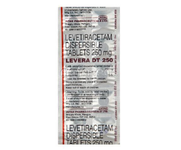 Levera DT 250mg Tablet 10'S