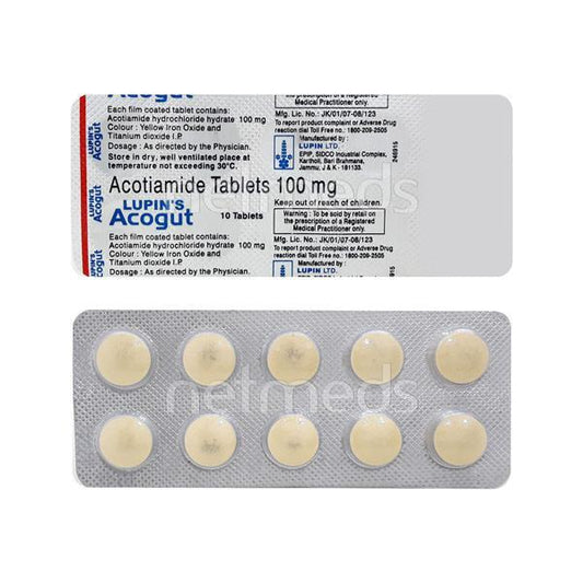 Acogut 100mg Tablet 10'S