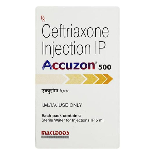 Accuzon 500mg Injection 1's