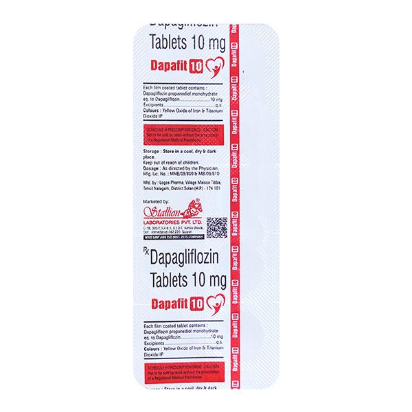 DAPAFIT 10 Tablet 10's