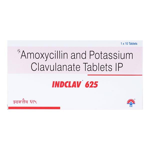 Indclav 625mg Tablet 10'S