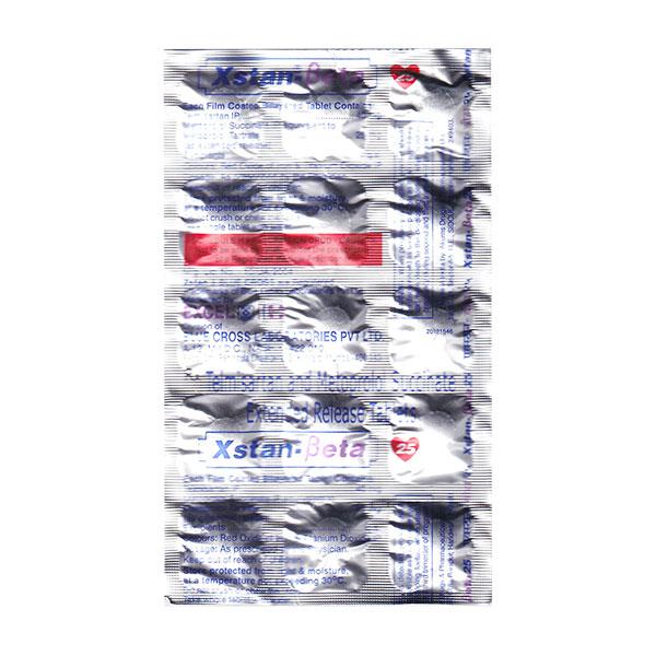 XSTAN BETA 25mg Tablet 15's
