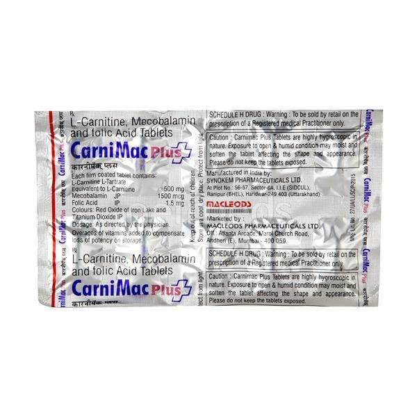 Carnimac Plus Tablet 10'S