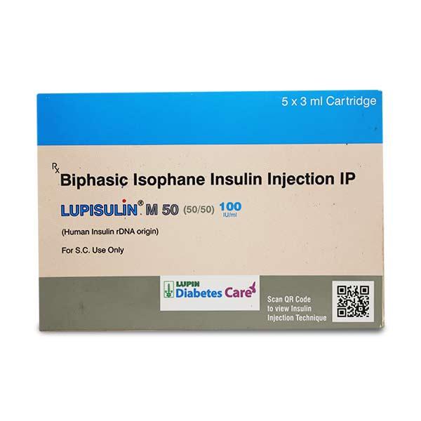 LUPISULIN M 50 100iu Cartridge 3ml