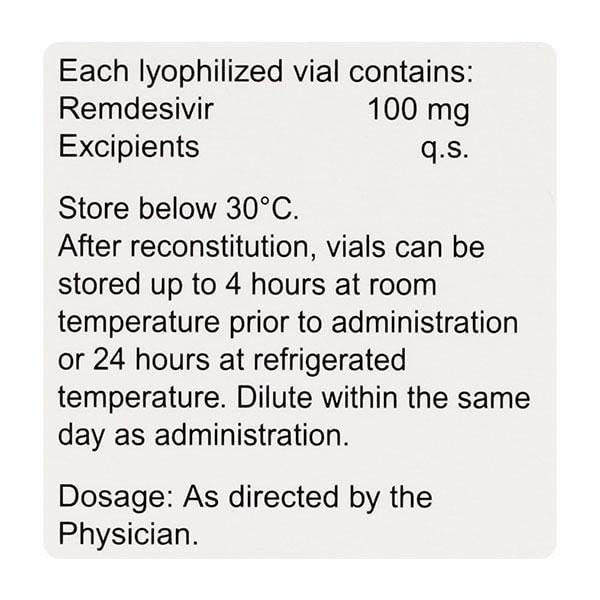 REMDAC Injection 1's