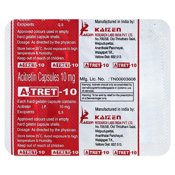 A TRET 10mg Capsule 10's