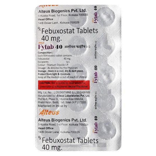 FYTAB 40 Tablet 15's