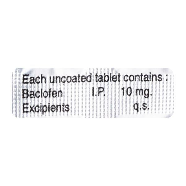 Back 10mg Tablet 10'S - Global Surgicals