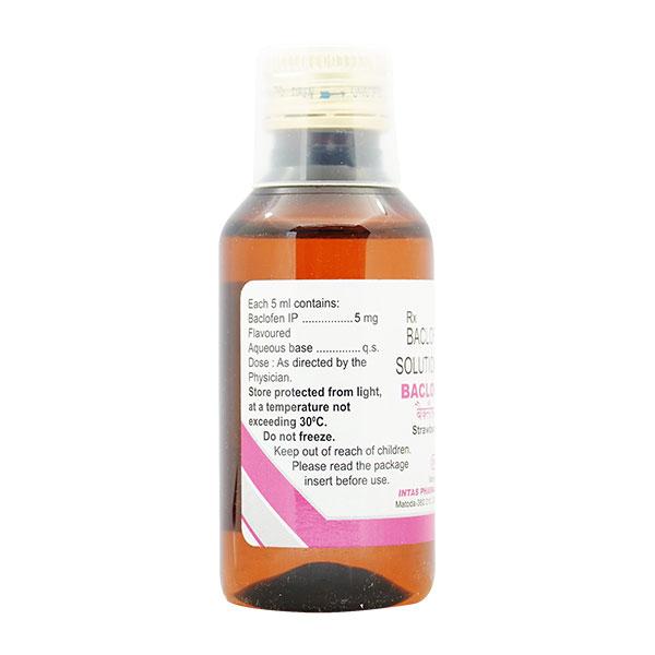 Baclof Liquid Strawberry Flavour 100ml - Global Surgicals