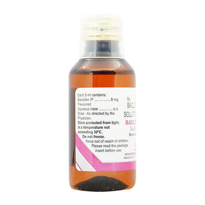 Baclof Liquid Strawberry Flavour 100ml - Global Surgicals