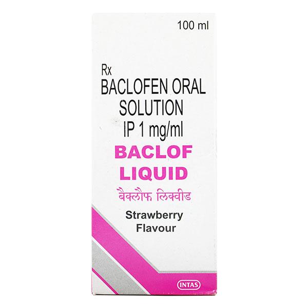 Baclof Liquid Strawberry Flavour 100ml - Global Surgicals