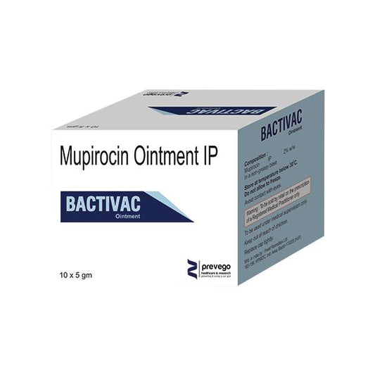 BACTIVAC Ointment 5gm - Global Surgicals