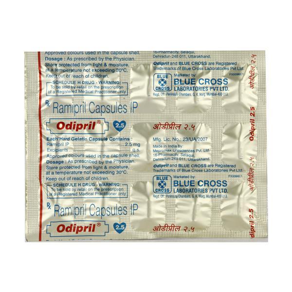 Odipril 2.5mg Capsule 15'S