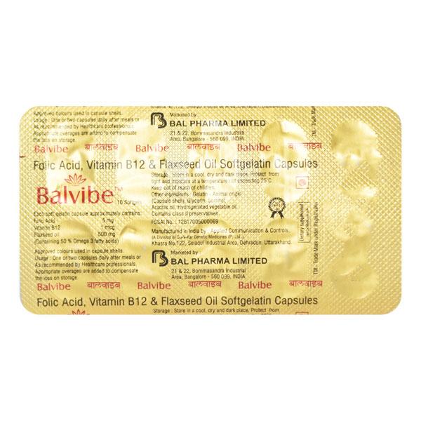 Balvibe Capsule 10'S - Global Surgicals