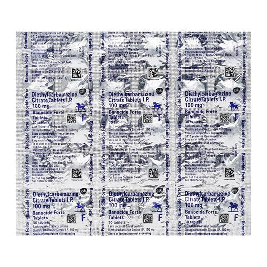 Banocide Forte Tablet 30'S - Global Surgicals