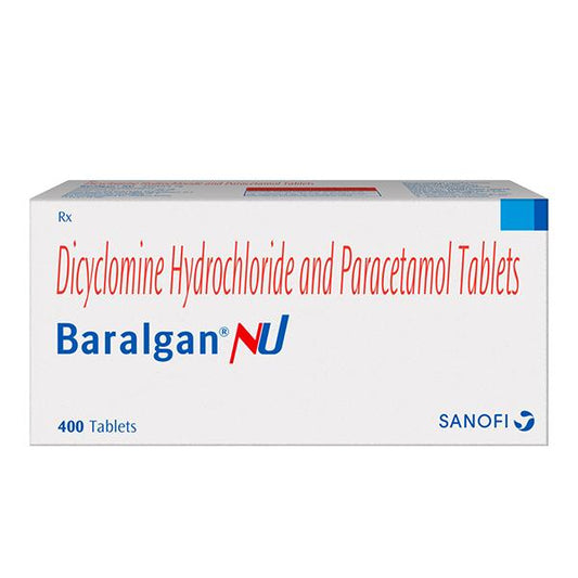 Baralgan NU Tablet 10'S - Global Surgicals
