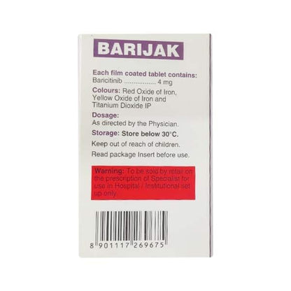 BARIJAK Tablet 14's - Global Surgicals